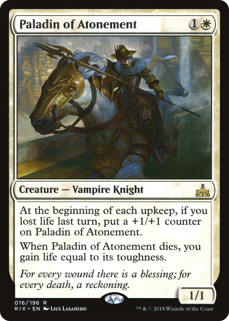 Paladin of Atonement (016) Foil - Rivals of Ixalan