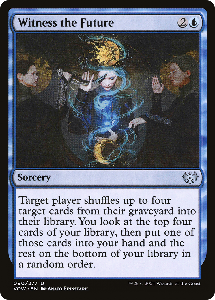 Witness the Future (090) Foil - Innistrad: Crimson Vow