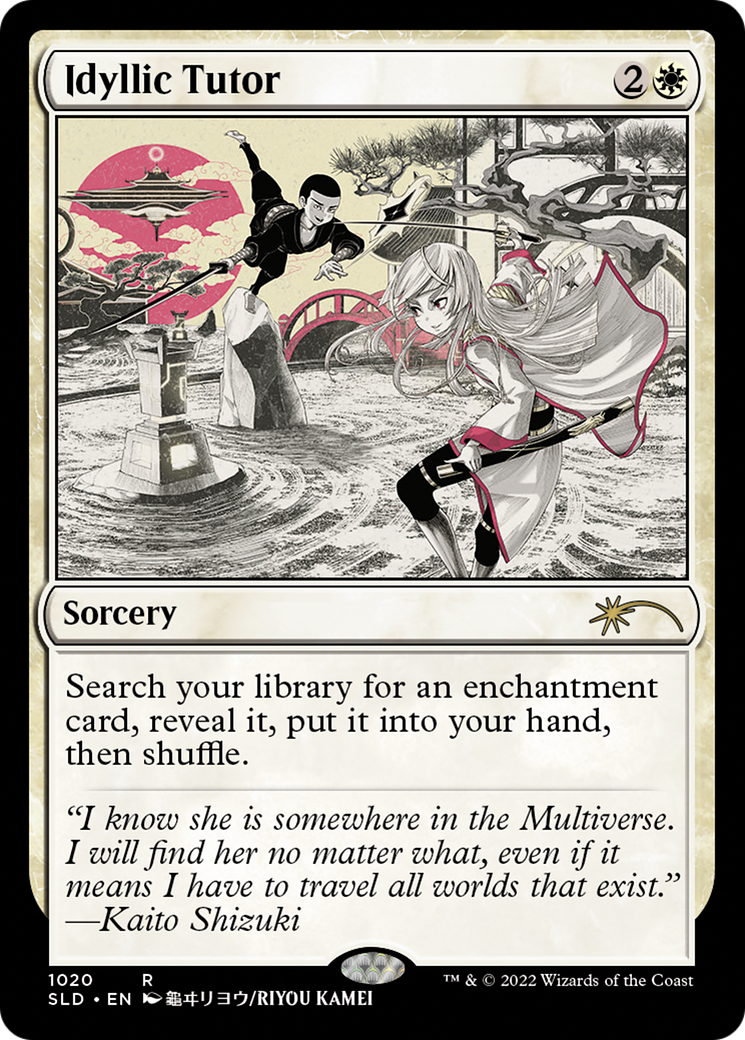 Idyllic Tutor (1020) Foil - Secret Lair Drop