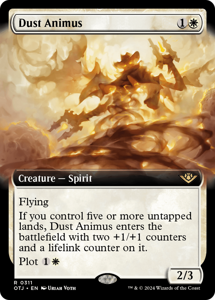Dust Animus (Extended Art) (311) Foil - Outlaws of Thunder Junction