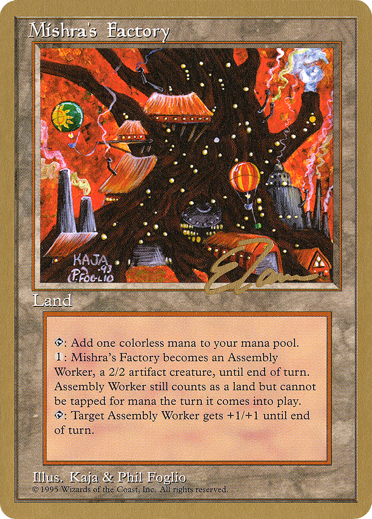Mishra's Factory - 1996 Eric Tam (4ED) - Pro Tour Collector Set