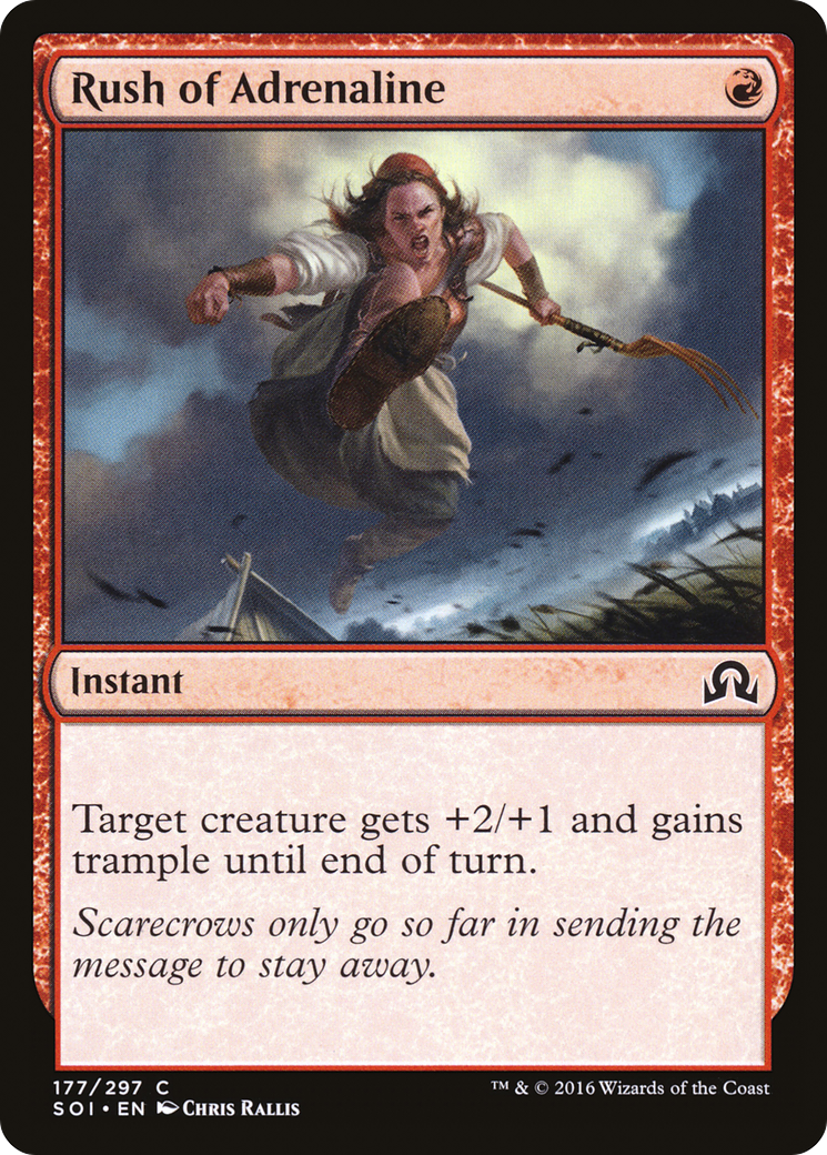 Rush of Adrenaline (177) - Shadows over Innistrad