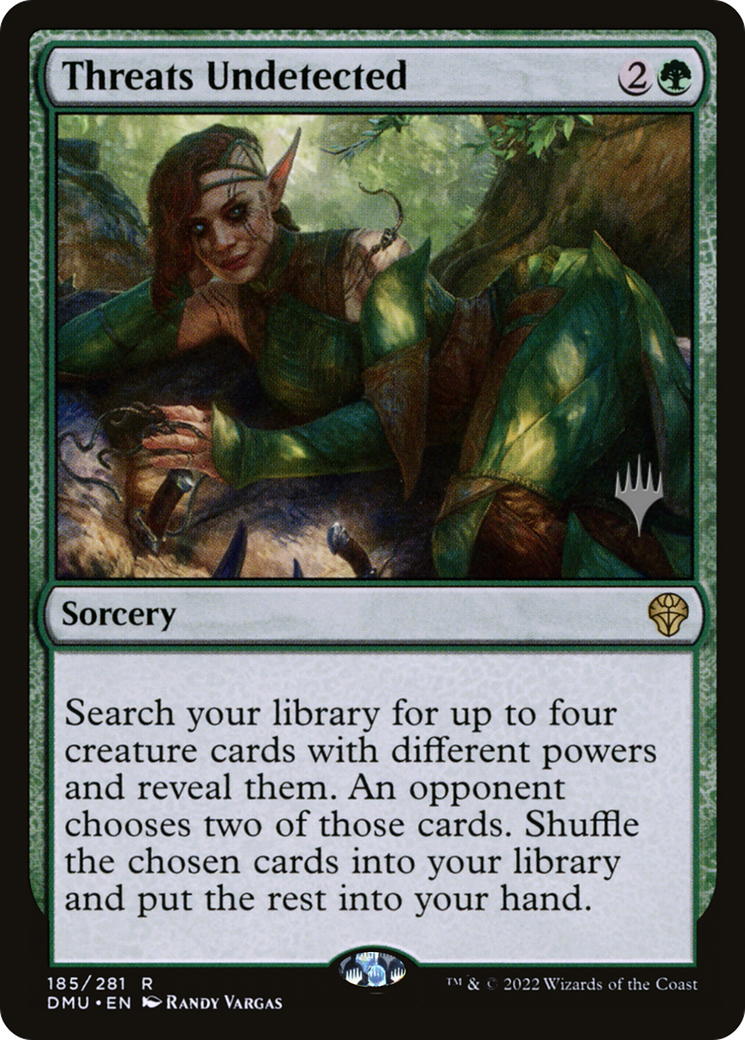 Threats Undetected (185) Foil - Dominaria United Promos