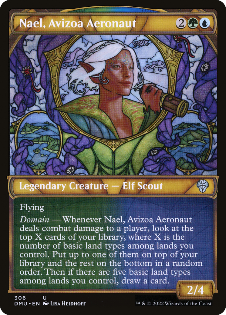 Nael, Avizoa Aeronaut (Showcase) (306) Foil - Dominaria United