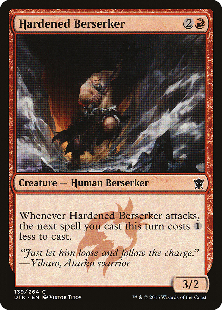 Hardened Berserker (139) - Dragons of Tarkir