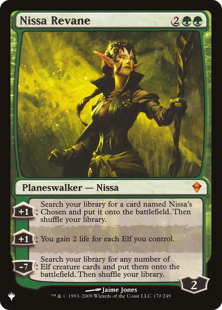 Nissa Revane (170/249) - The List