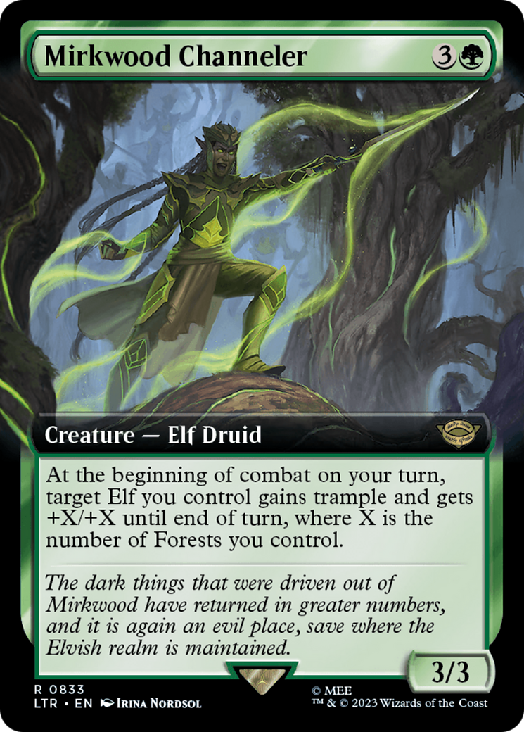 Mirkwood Channeler (Extended Art) (833) - The Lord of the Rings: Tales of Middle-earth