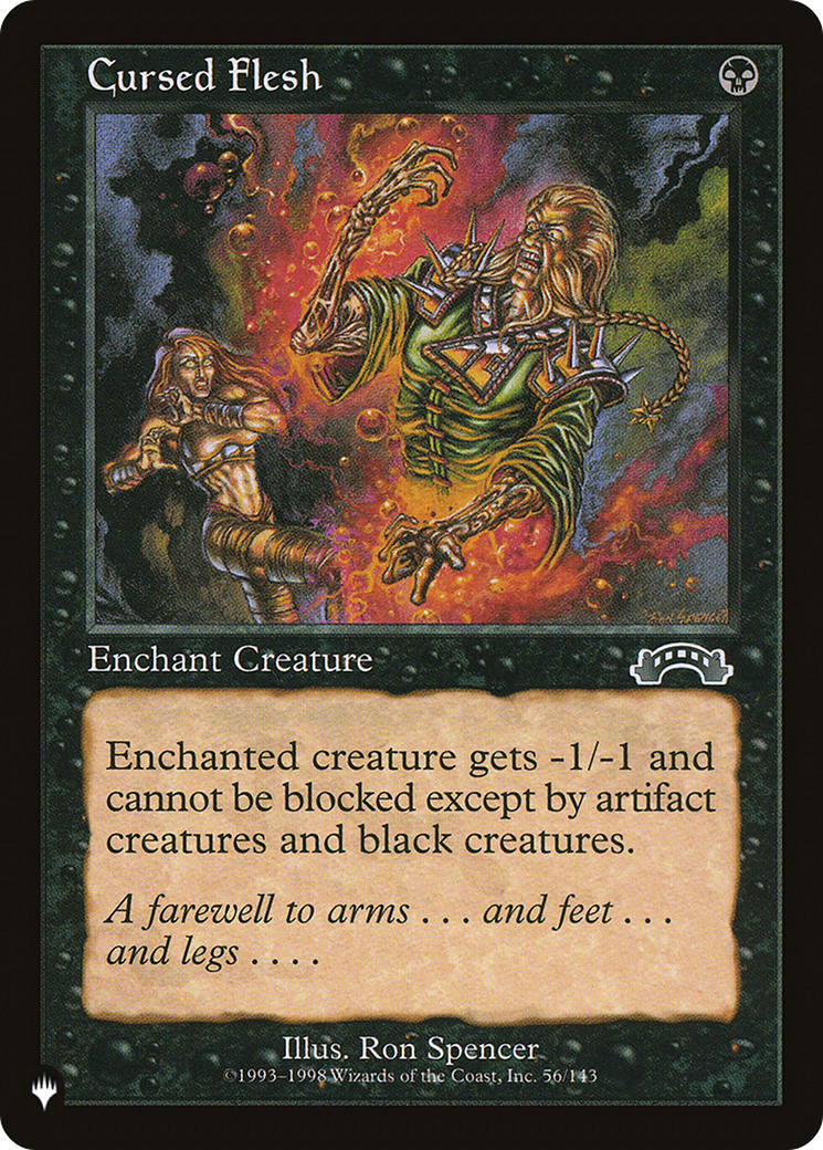 Cursed Flesh (Retro) (EXO-56) - The List