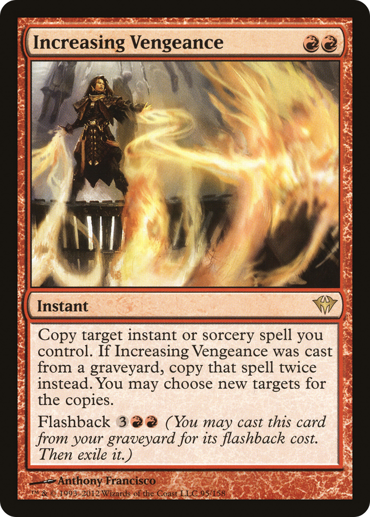 Increasing Vengeance (095) Foil - Dark Ascension