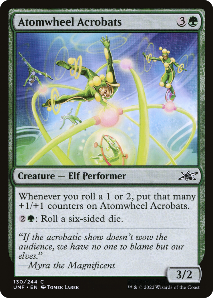 Atomwheel Acrobats (130) Foil - Unfinity