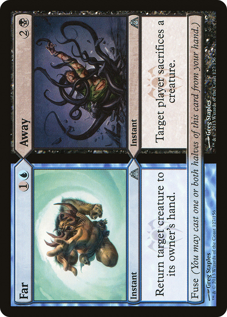 Far // Away (127) Foil - Dragon's Maze