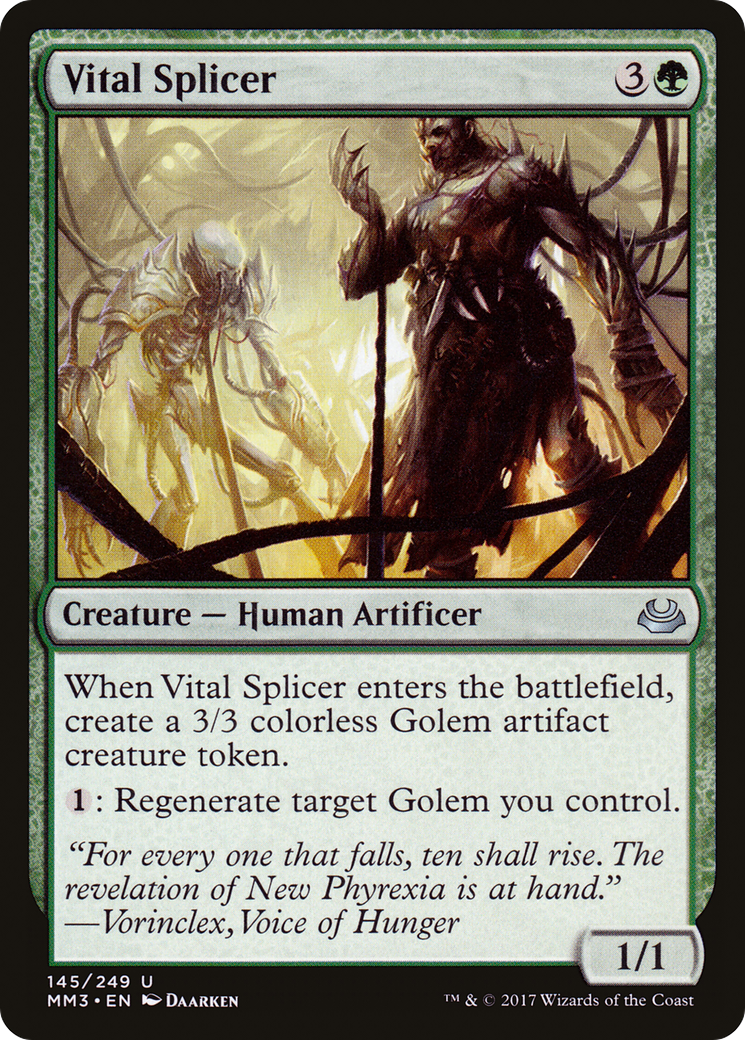 Vital Splicer (145) Foil - Modern Masters 2017
