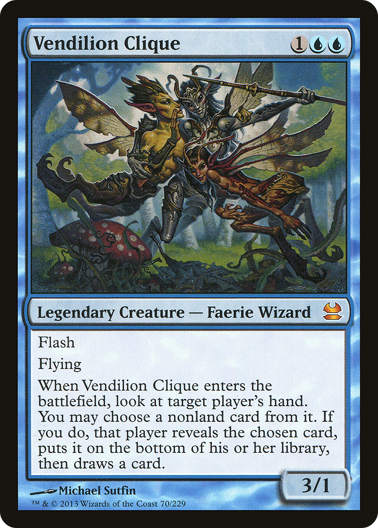 Vendilion Clique (070) Foil - Modern Masters