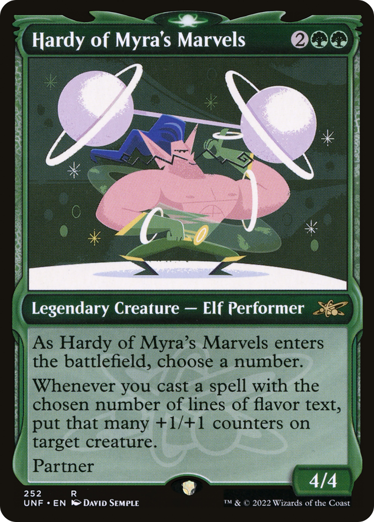 Hardy of Myra's Marvels (Showcase) (252) Foil - Unfinity