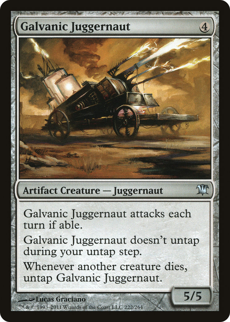Galvanic Juggernaut (222) - Innistrad