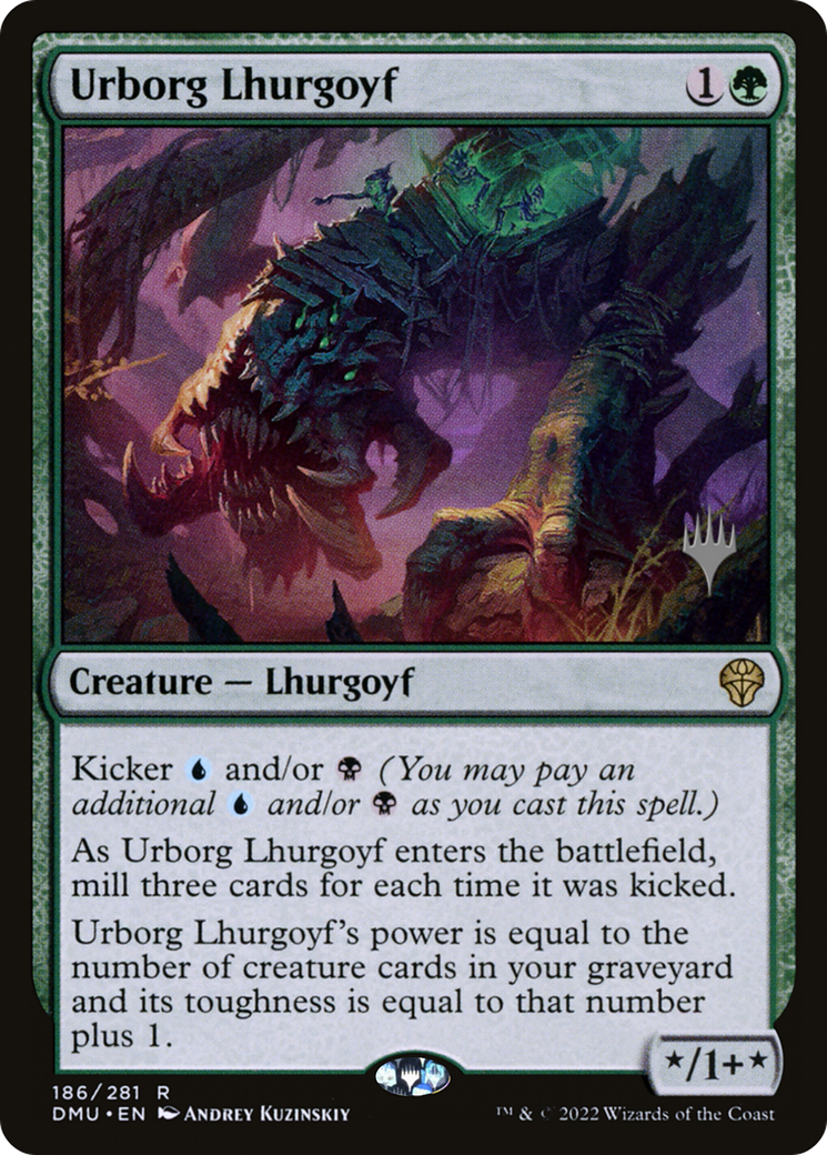 Urborg Lhurgoyf (186) Foil - Dominaria United Promos