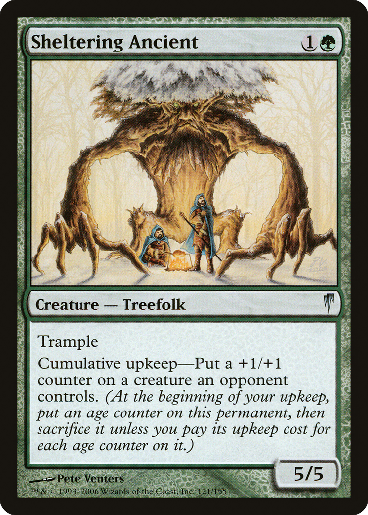 Sheltering Ancient (121) Foil - Coldsnap