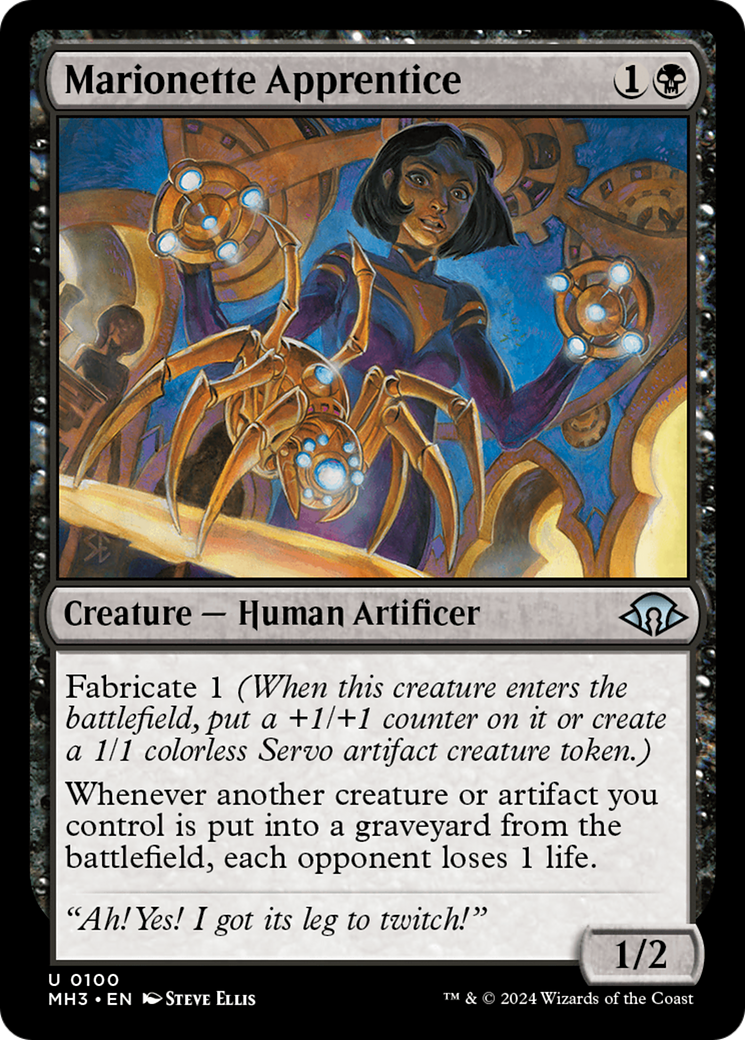 Marionette Apprentice (100) Foil - Modern Horizons 3