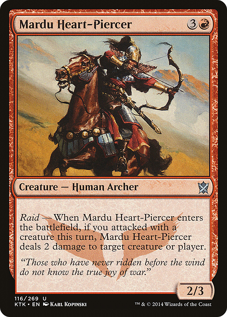 Mardu Heart-Piercer (116) - Khans of Tarkir