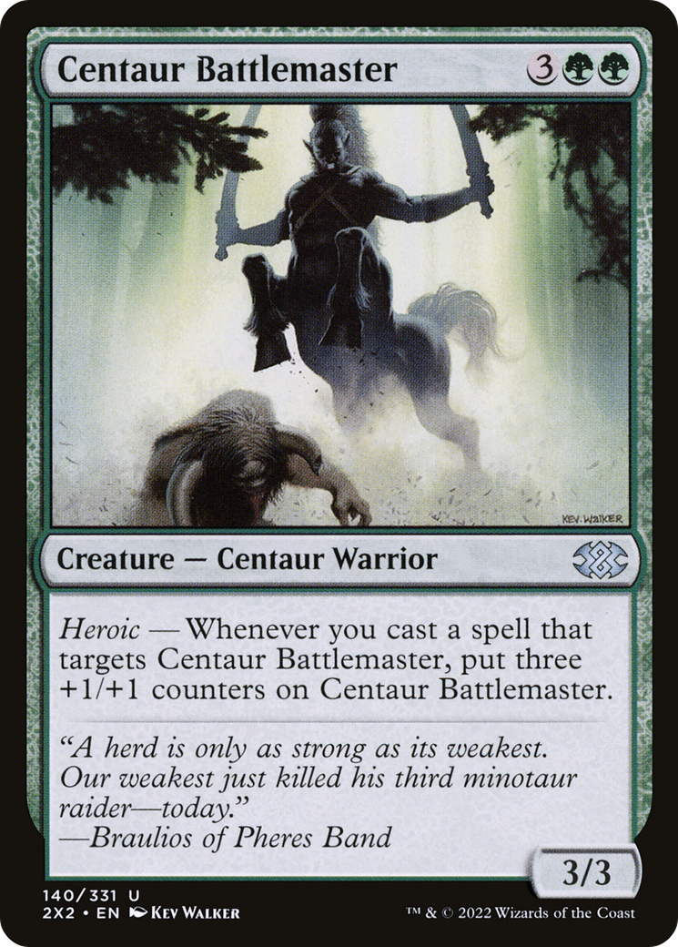 Centaur Battlemaster (140) Foil - Double Masters 2022