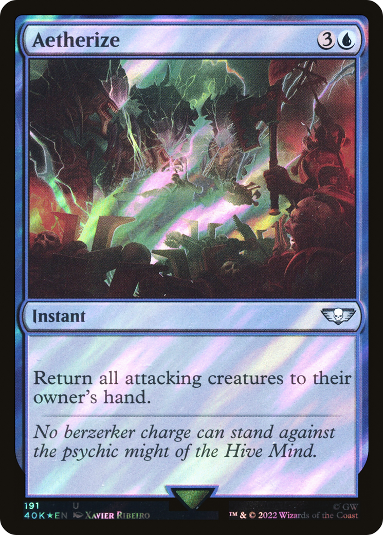 Aetherize (191) Surge Foil - Warhammer 40,000 Commander