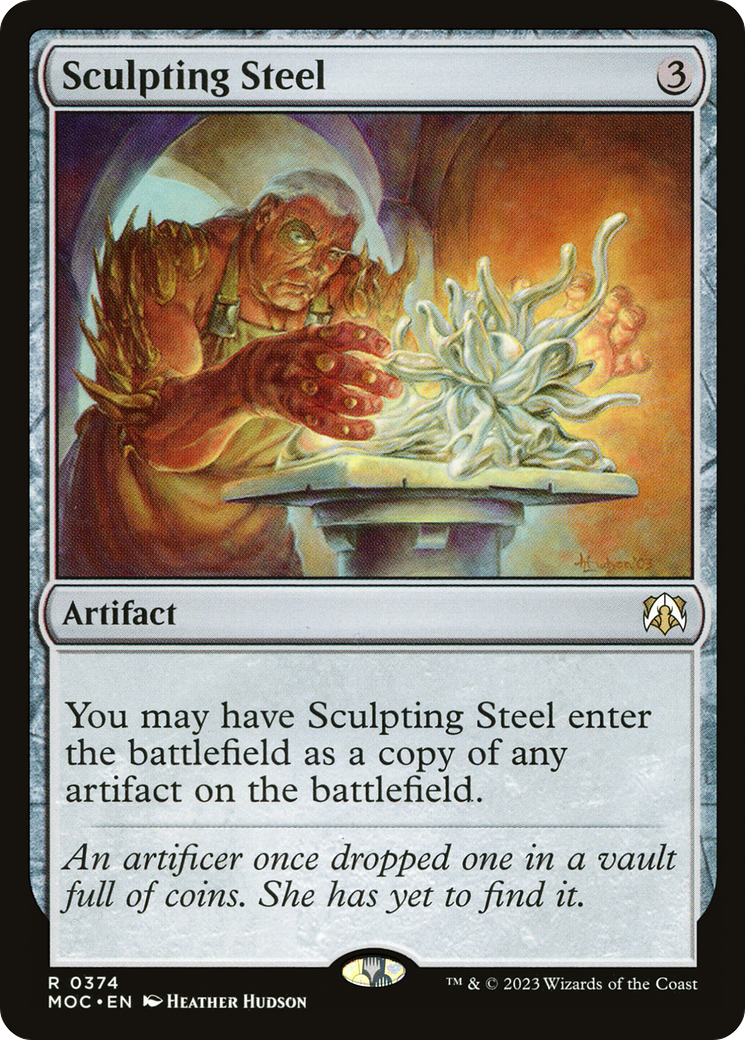 Sculpting Steel (374) - March of the Machine Commander