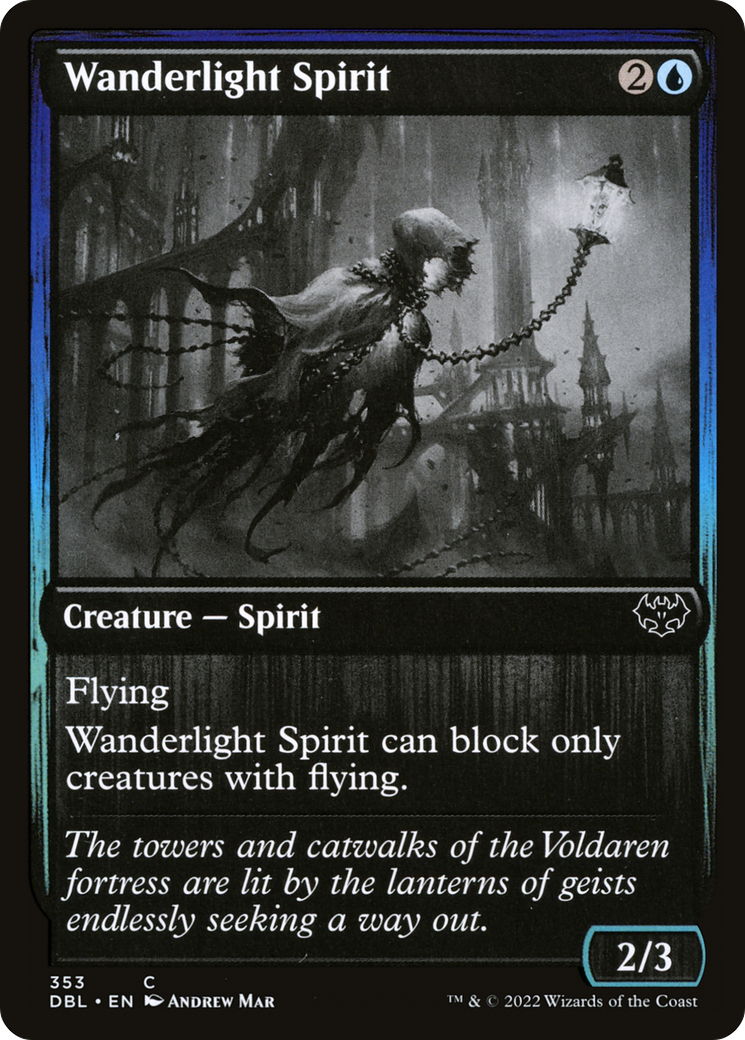 Wanderlight Spirit (353) Foil - Innistrad: Double Feature