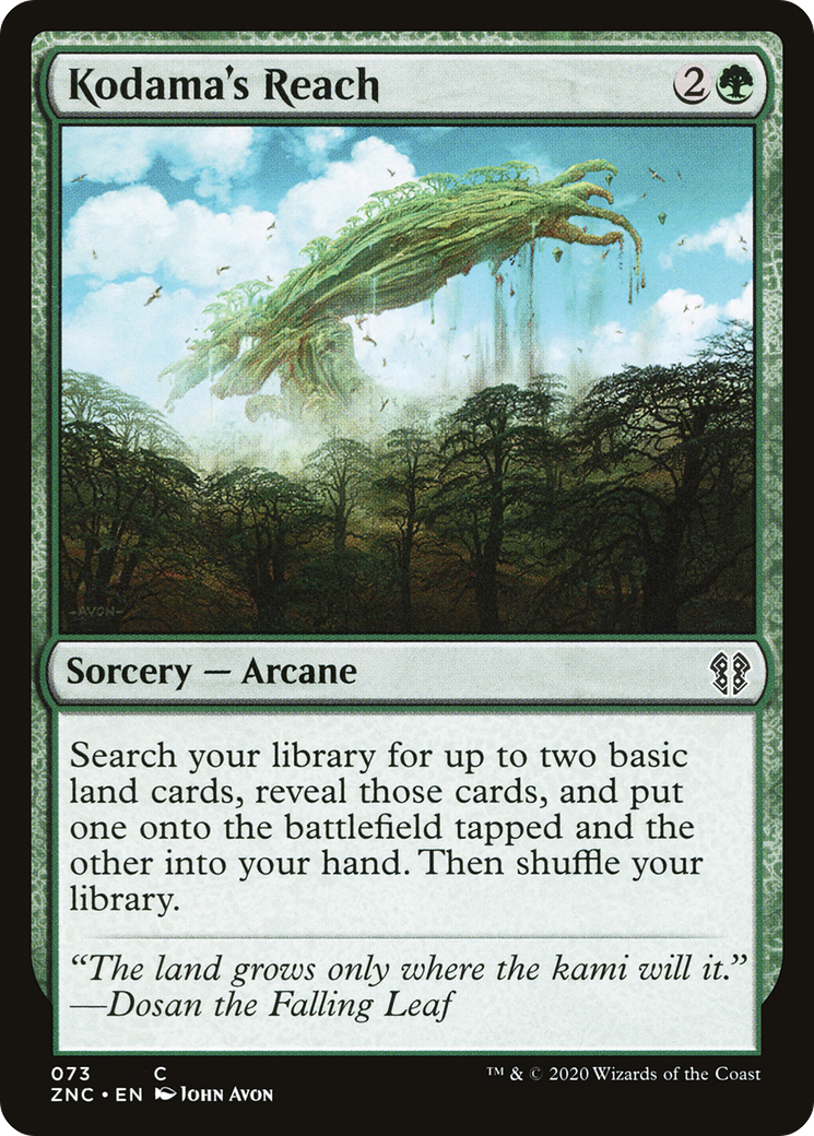 Kodama's Reach (073) - Zendikar Rising Commander
