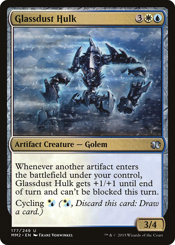 Glassdust Hulk (177) Foil - Modern Masters 2015