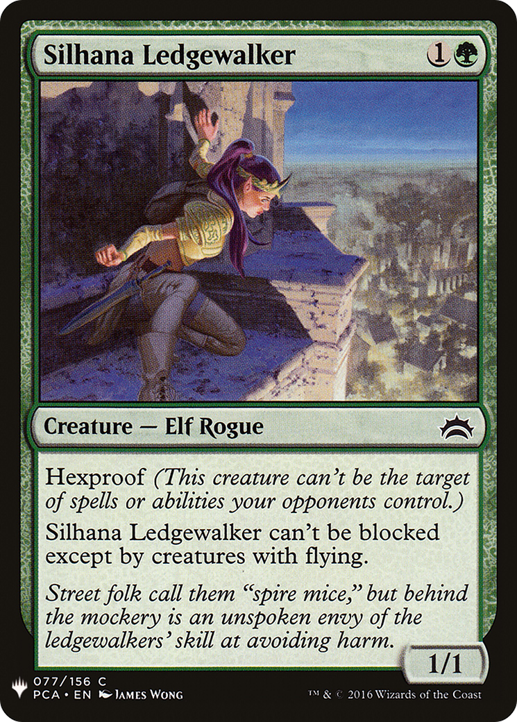 Silhana Ledgewalker (PCA-77) - The List