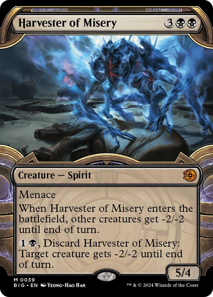 Harvester of Misery (Showcase) (039) Foil - The Big Score