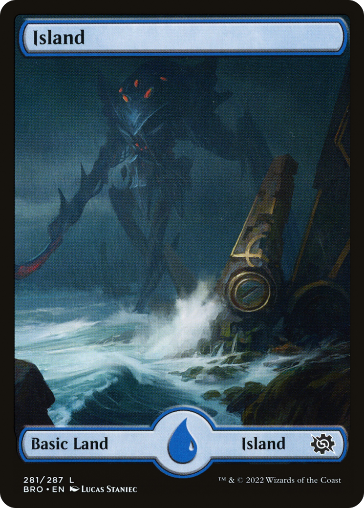 Island – Full Art (281) - The Brothers' War