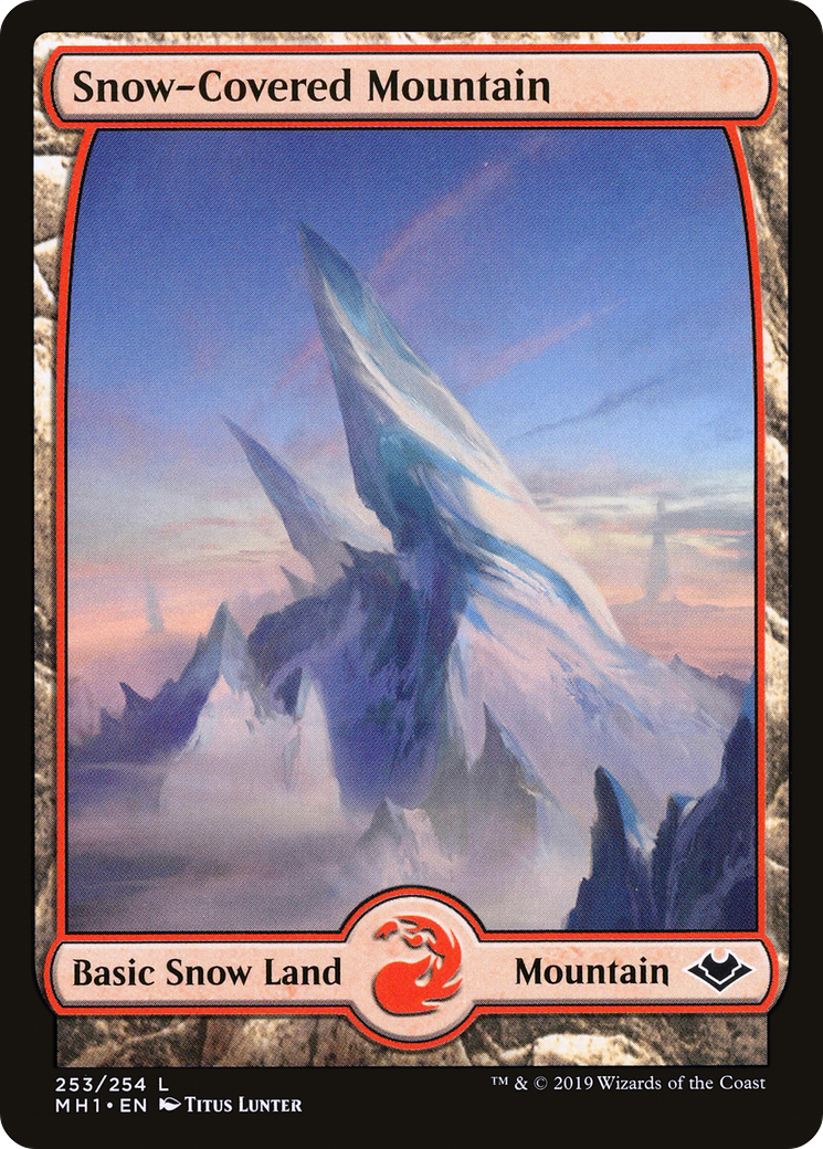 Snow-Covered Mountain (253) - Modern Horizons