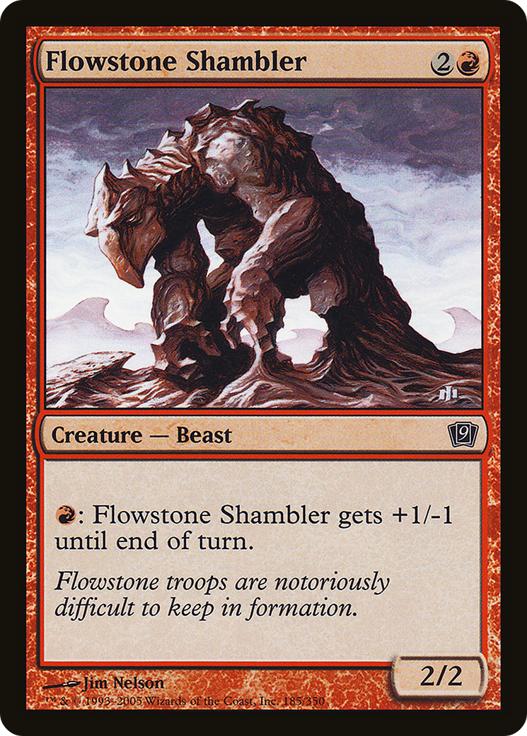 Flowstone Shambler (185) - Ninth Edition
