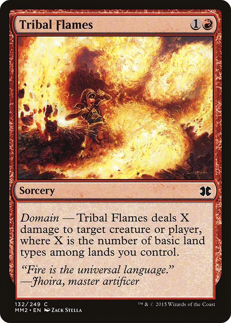 Tribal Flames (132) - Modern Masters 2015