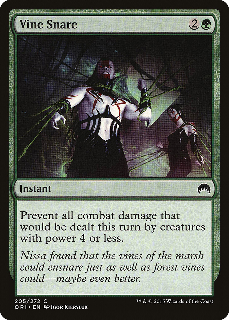 Vine Snare (205) Foil - Magic Origins