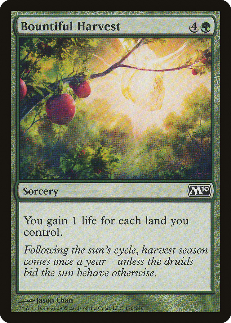 Bountiful Harvest (170) - Magic 2010