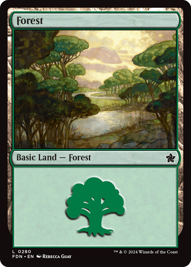 Forest (280) Foil - Foundations