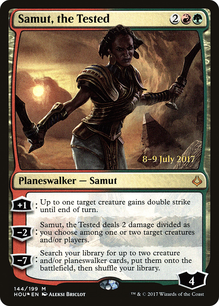 Samut, the Tested (144) Foil - Hour of Devastation Promos