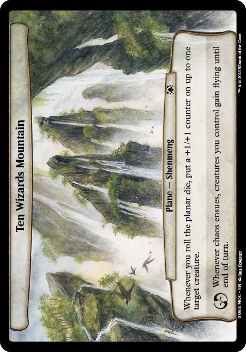 Ten Wizards Mountain (066) - March of the Machine Commander
