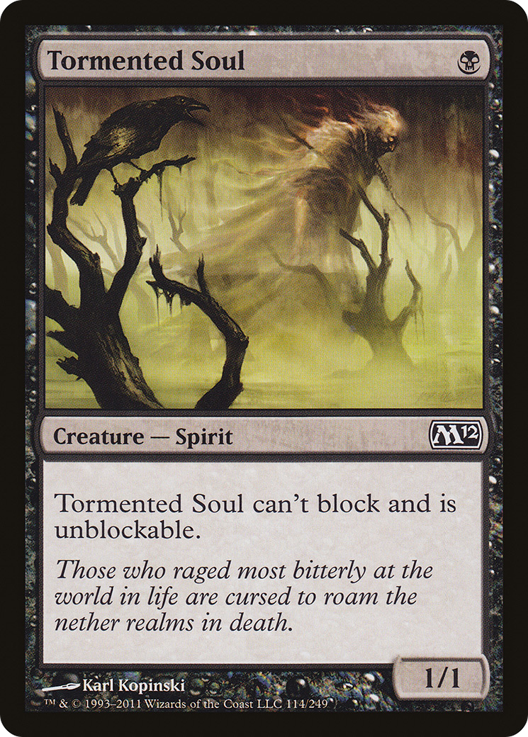 Tormented Soul (114) Foil - Magic 2012