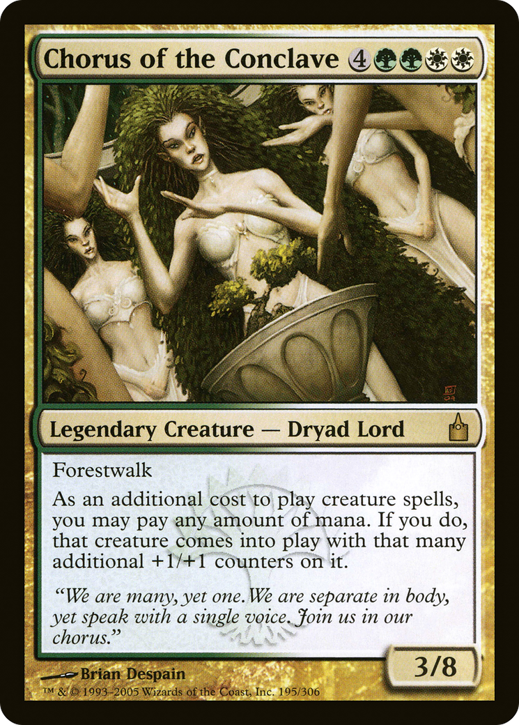 Chorus of the Conclave (195) Foil - Ravnica: City of Guilds