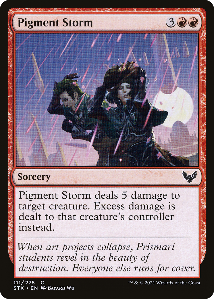 Pigment Storm (111) Foil - Strixhaven: School of Mages