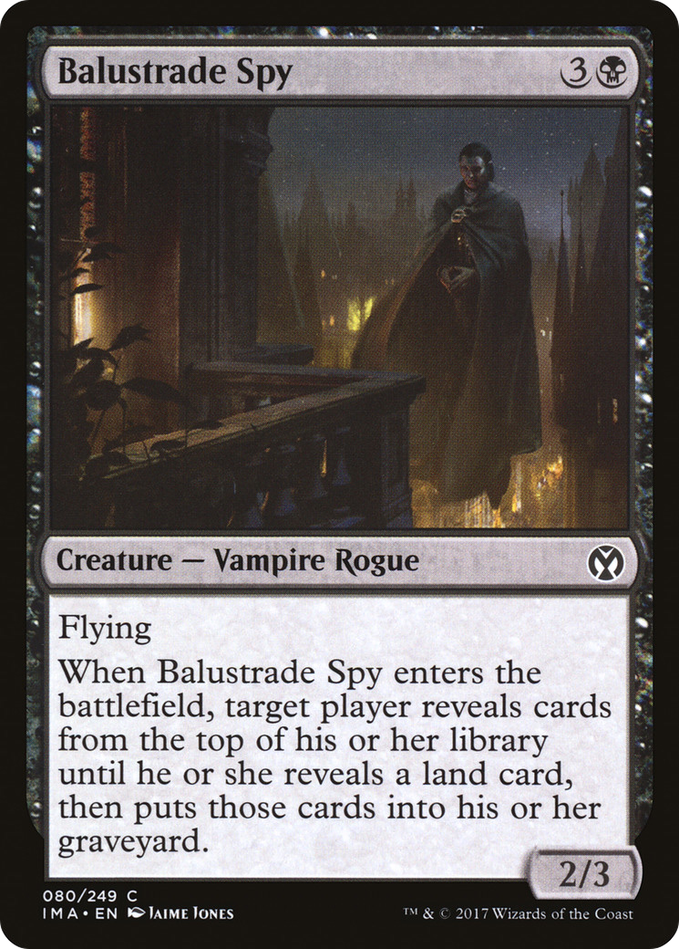 Balustrade Spy (080) - Iconic Masters
