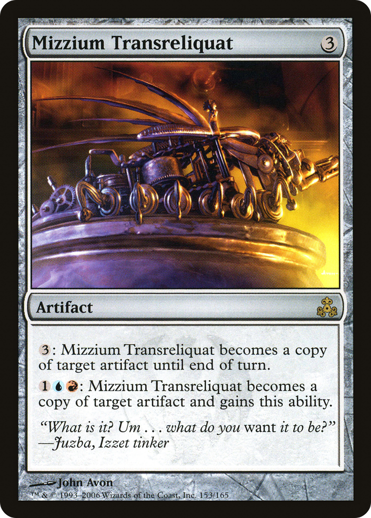 Mizzium Transreliquat (153) Foil - Guildpact