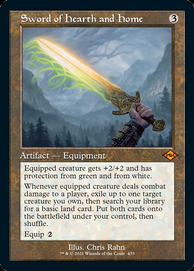 Sword of Hearth and Home (Retro) (433) Foil - Modern Horizons 2