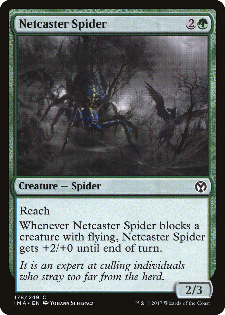 Netcaster Spider (178) Foil - Iconic Masters