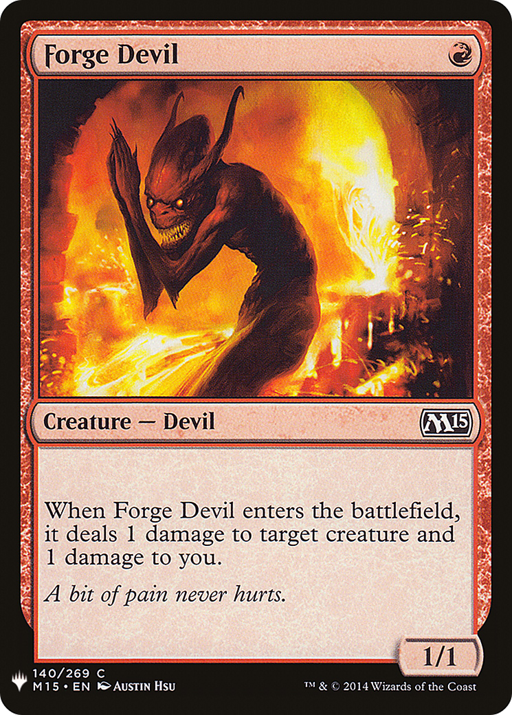 Forge Devil (M15-140) - The List