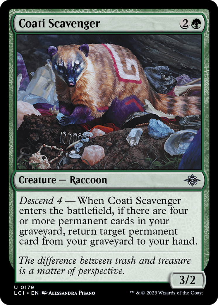 Coati Scavenger (179) Foil - The Lost Caverns of Ixalan