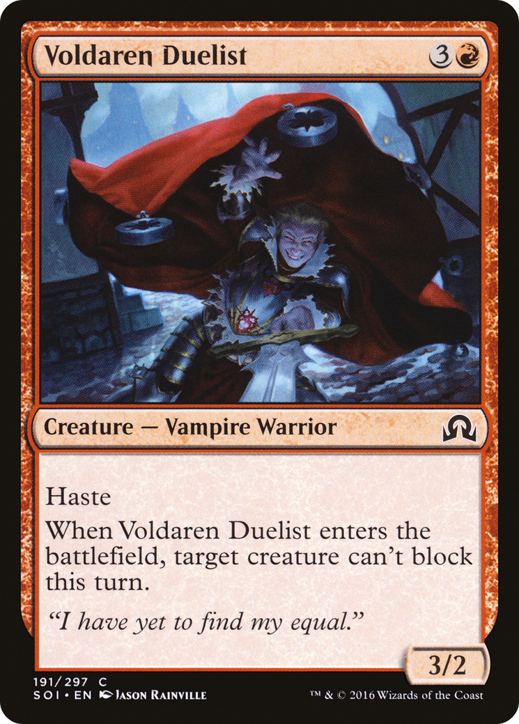 Voldaren Duelist (191) - Shadows over Innistrad